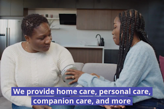 make custom elderly care, senior citizen, home care promo video