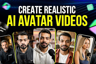 create ai clone videos with your custom avatar and voice