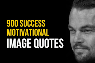 create 900 success motivational image quotes for instagram
