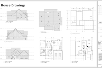 professionally redraw plans from sketch, PDF, or blueprint