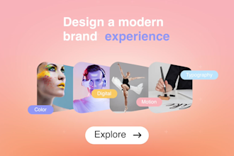 deliver a sleek modern brand intro video