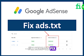 fix ads txt for adsense within 24 hours