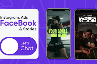 create short video ads for facebook, instagram, tiktok