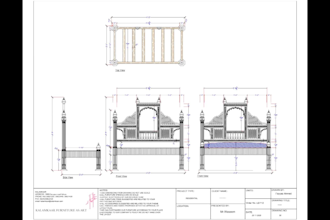design your  furniture according to your choice 2d and 3d