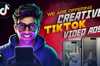 create viral tiktok dropshipping video ads or tik tok ads