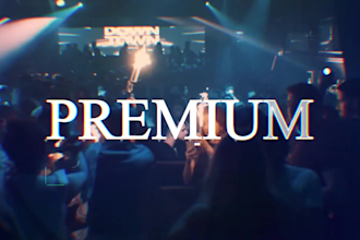 create party, event, awards and wedding invitation video intro