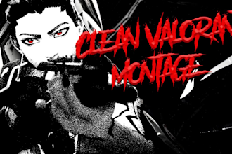 edit the cleanest valorant and any game montage for your tiktok