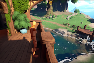 design an open world landscape and terrain in unreal engine