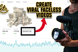 create faceless viral youtube videos