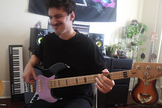 give your song funky, groovy and exhilarating bass