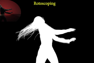 do green screen removal, rotoscoping and background cleanup