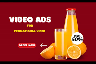 create  video ads with script audio for your business