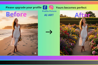 create viral ai backgrounds and poster, concepts for influencers, social media