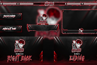 design animated stream overlay twitch overlay package twitch logo