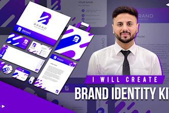 create a professional brand identity kit