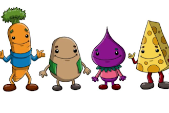 draw cartoon character illustrations