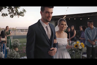professional cinematic wedding video editing