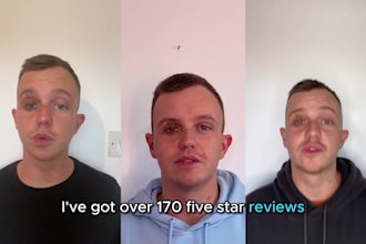 create a selfie style spokesperson video