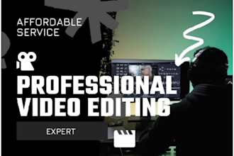 do professional youtube video editing
