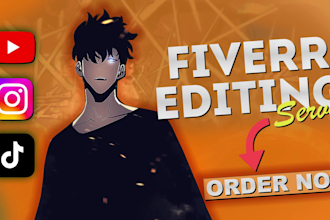 do your sick anime edit or intro for youtube instagram etc