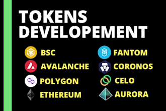 build bep20 or different token for you