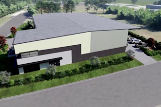 create 3d industrial facility animation 3d factory animation