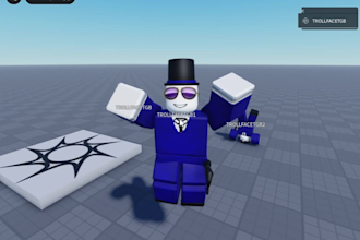 create r15 r6 roblox animaion pack, ugc emotes, hair avatar model
