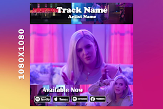 do music video promo  for instagram and facebook
