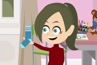 create 2d animation for kids, cartoon video animation, animated stories