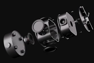 create 3d animation or 3d product animation 3d cgi product video 3d modeling