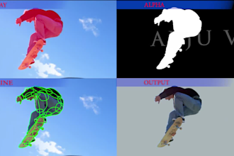 do hollywood quality rotoscoping,roto,chroma keying professionally