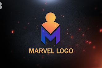 do unique logo animation and youtube intro outro video
