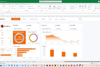 excel dashboard design for data insights