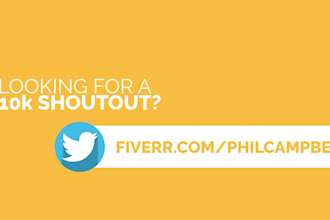 tweet link to a 10k potential audience