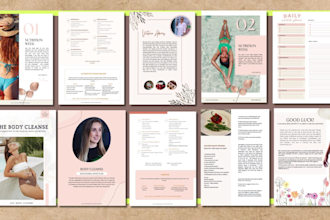 design workbook, ebook, and other pdfs in canva