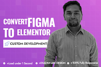 convert figma to wordpress elementor or figma to elementor
