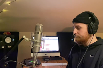 sing male lead vocals and backing vocals for your song