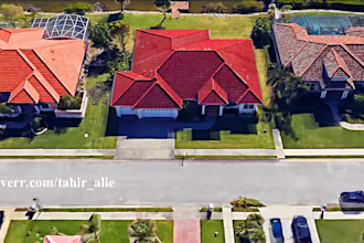 google earth zoom in pin point location real estate video