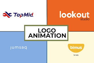 produce a custom logo animation or animation