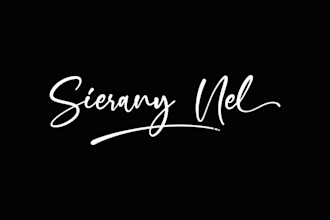 design a professional handwritten signature business logo