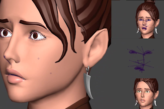 model or rig your character for gaming, animation