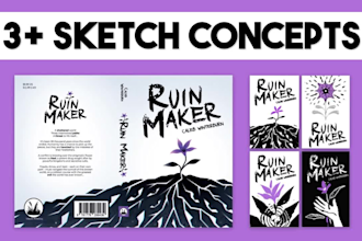 sketch book cover concepts