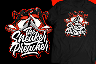 design typography, lettering, y2k logo for clothing brand