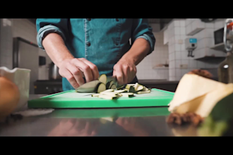 do professional food and restaurant video editing