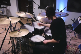 record live math rock, fusion, jazz drums for your track