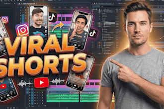 do viral reels editing for instagram,youtube and tiktok