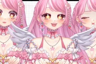 draw and rig 2d vtuber model, 2d vtuber rig, anime vtuber, 2d vtuber commission