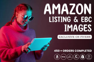 design amazon product listing images, lifestyle images and infographics for you