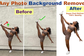 do background removal and make white or transparent