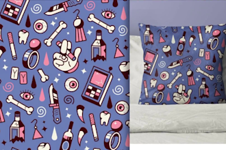design seamless  pattern for textile rugs wallpaper and print